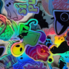 Stickers Holográficos