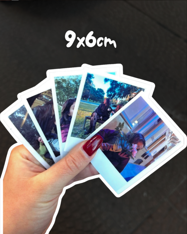Fotos estilo Polaroid imantadas