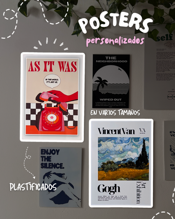 Posters personalizados