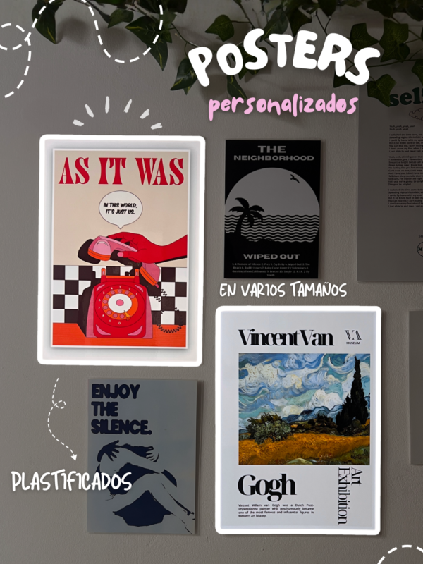 27 Posters personalizados