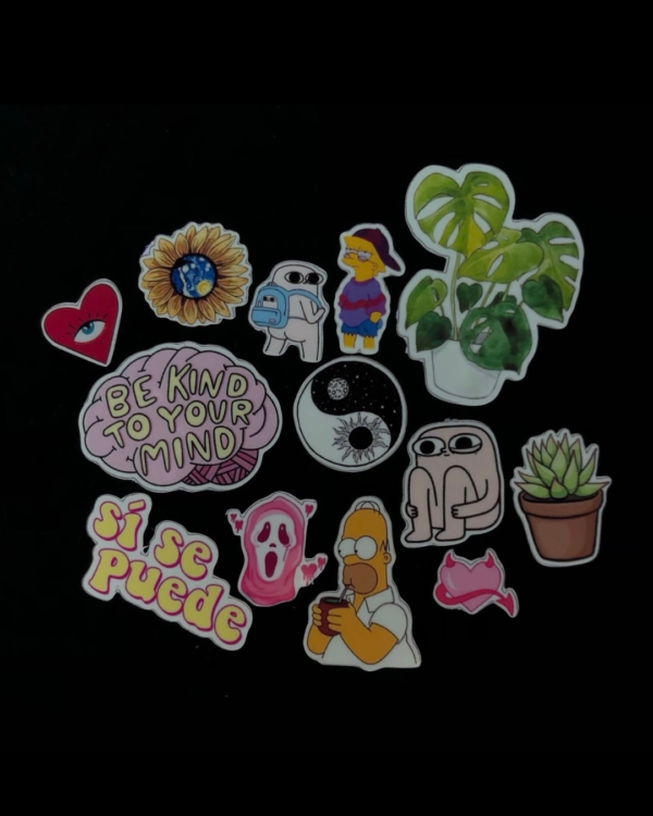 Stickers fosforescentes