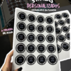 Planchas de sticker personalizados