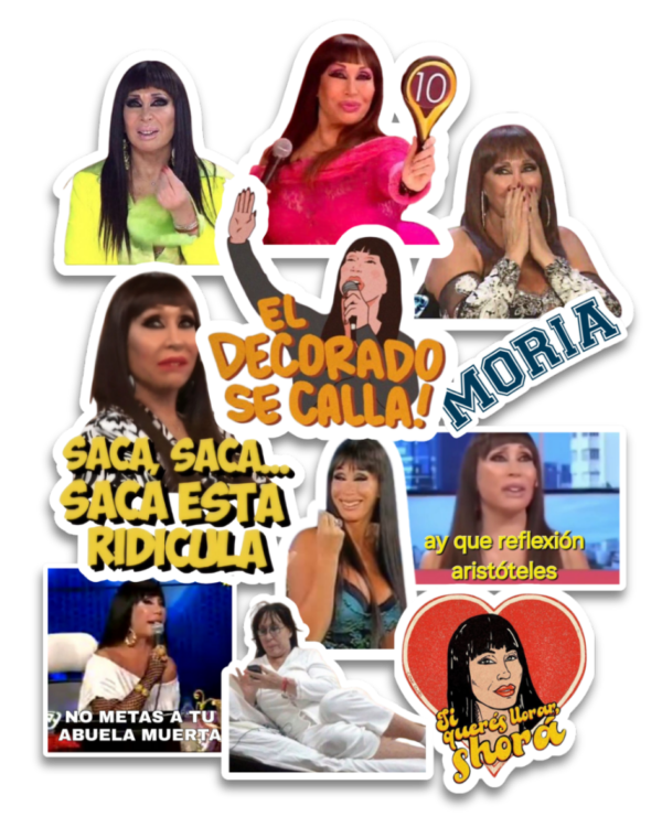 Pack stickers de Moria