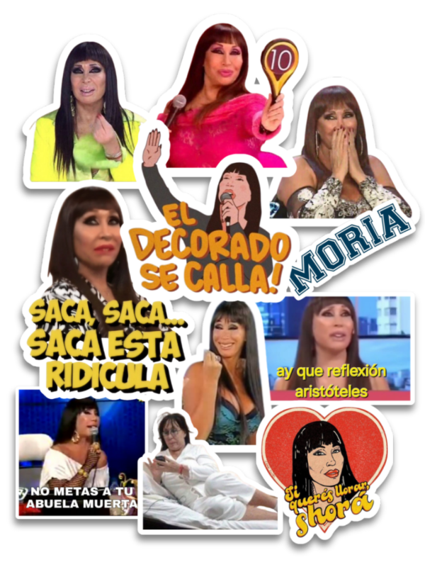 Pack stickers de Moria