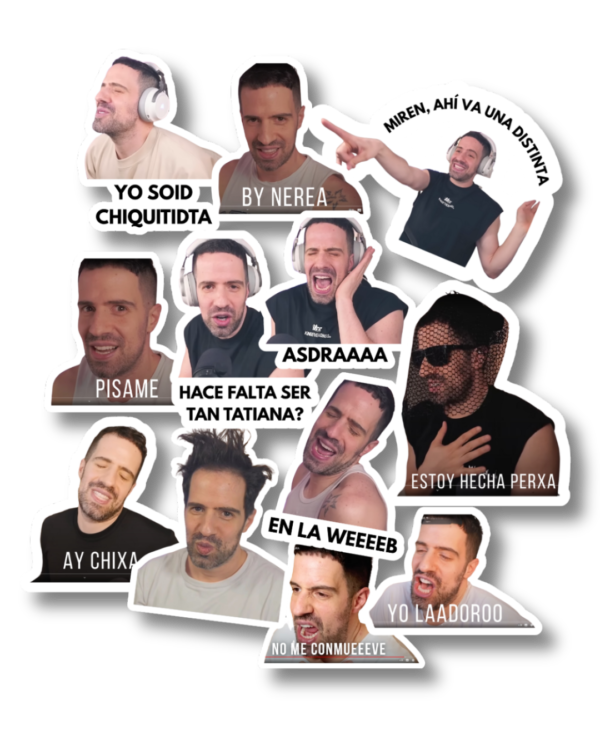 Pack stickers Martin Cirio