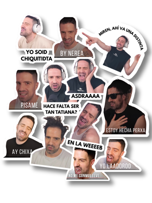 Pack stickers Martin Cirio