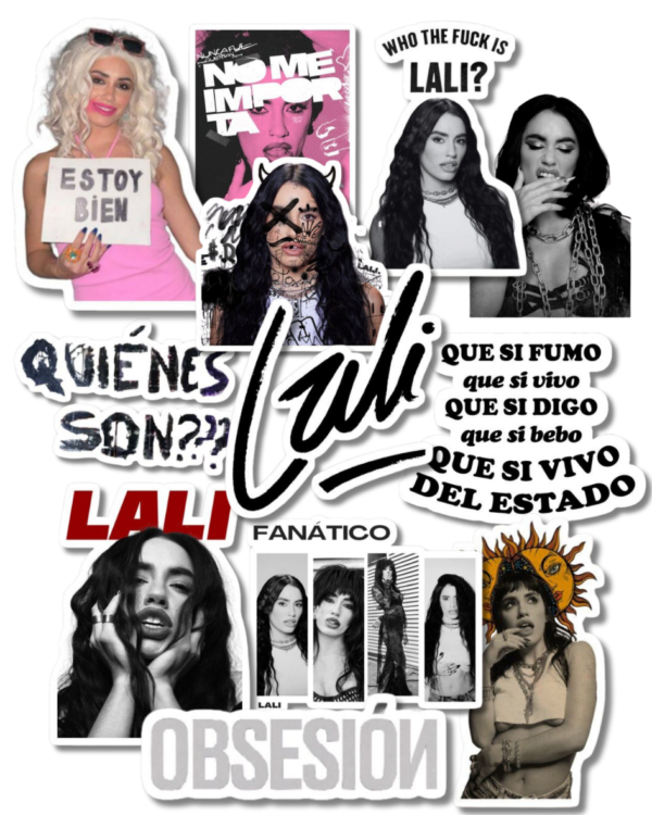 Pack stickers de Lali
