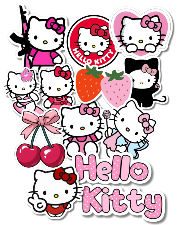 Pack stickers de Hello kitty