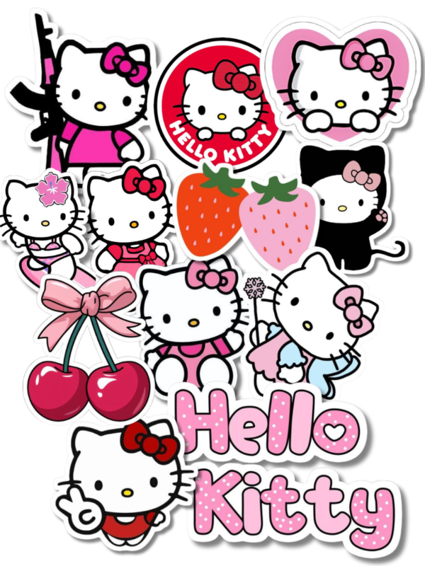 Pack stickers de Hello kitty