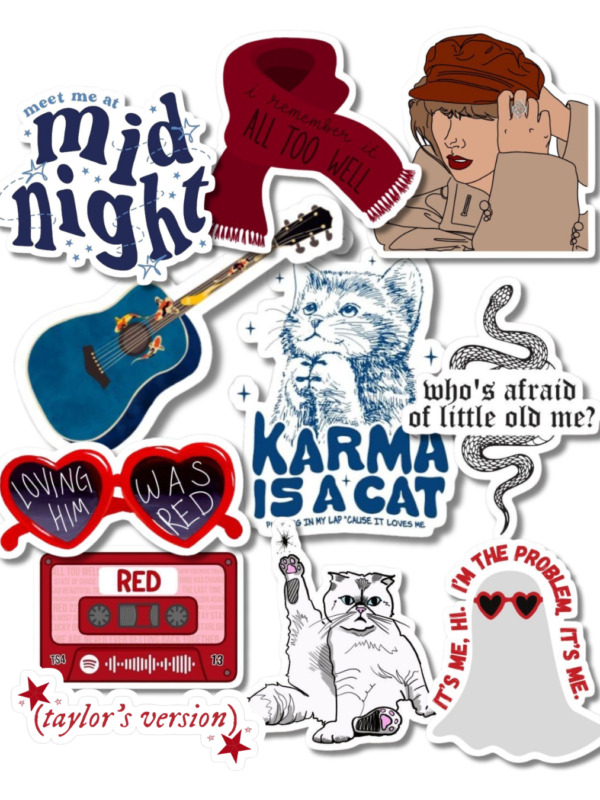 Pack stickers de Taylor Swift