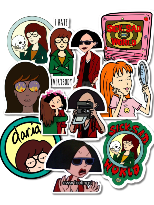 packs de stickers Pack stickers Daria