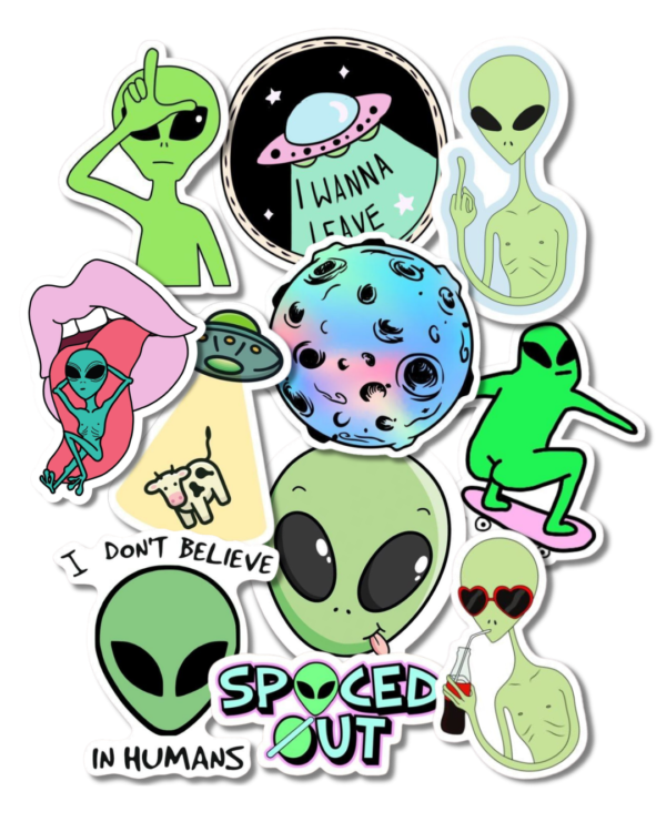 Pack stickers de Aliens