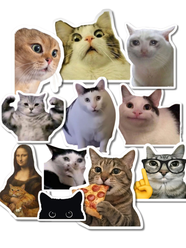 stickers uruguay gatos Pack stickers de Gatitos (memes)