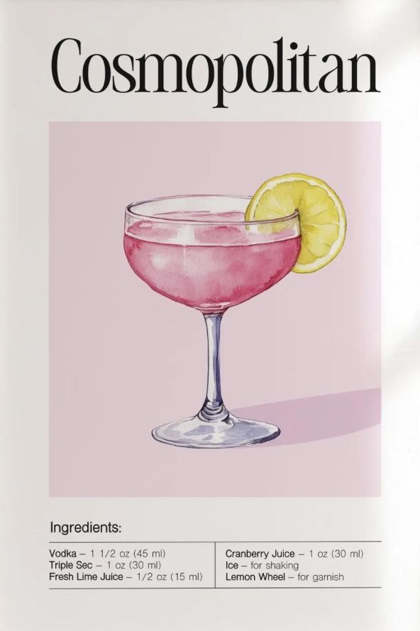 póster cosmopólitan Póster Cosmopolitan