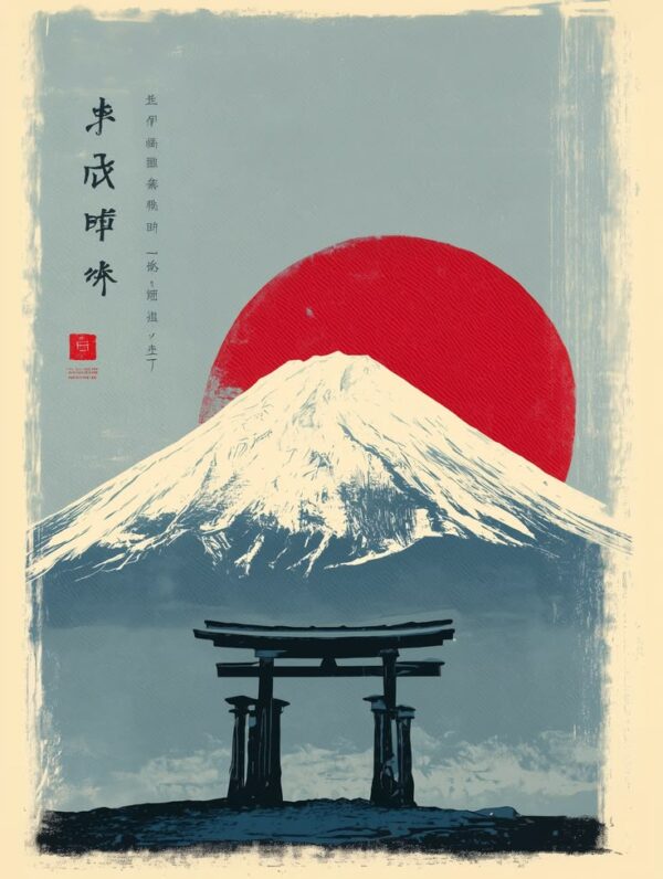 Póster Japón