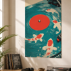 póster peces Póster Vinilo